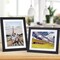 5x7 Picture Frames with Mat Set of 15, Black Wood Photo Frames Bulk Pack, Display 5x7 Photos with Mat or 6x8 Without Mat, MDF Wood Multi Matted Frames for Wall & Tabletop Gallery Display